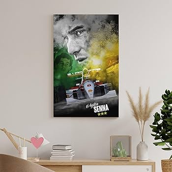 Amazon.co.jp: アイルトンセナ ポスター Ayrton Senna 壁飾り
