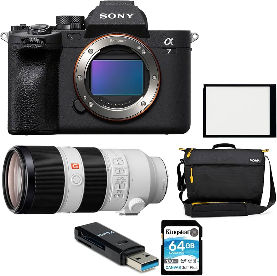 Amazon.com : Sony Alpha 7 IV Full-Frame Mirrorless Interchangeable