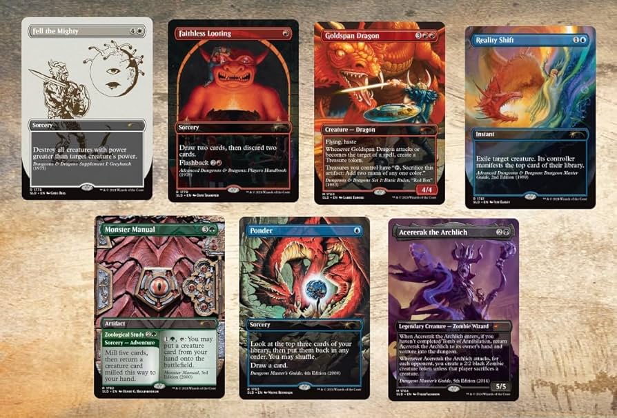 Amazon.com: MTG Secret Lair: an Exhibition of Adventure (Non-Foil