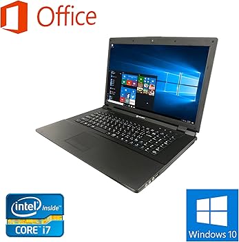 Amazon.co.jp: 【整備済み品】 MOUSE W170HN/17型フルHD/MS Office