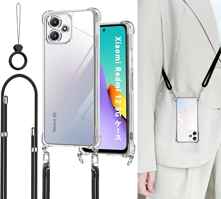 Amazon.co.jp: Ausrann Xiaomi Redmi 12 5G ケース レドミ12 5g