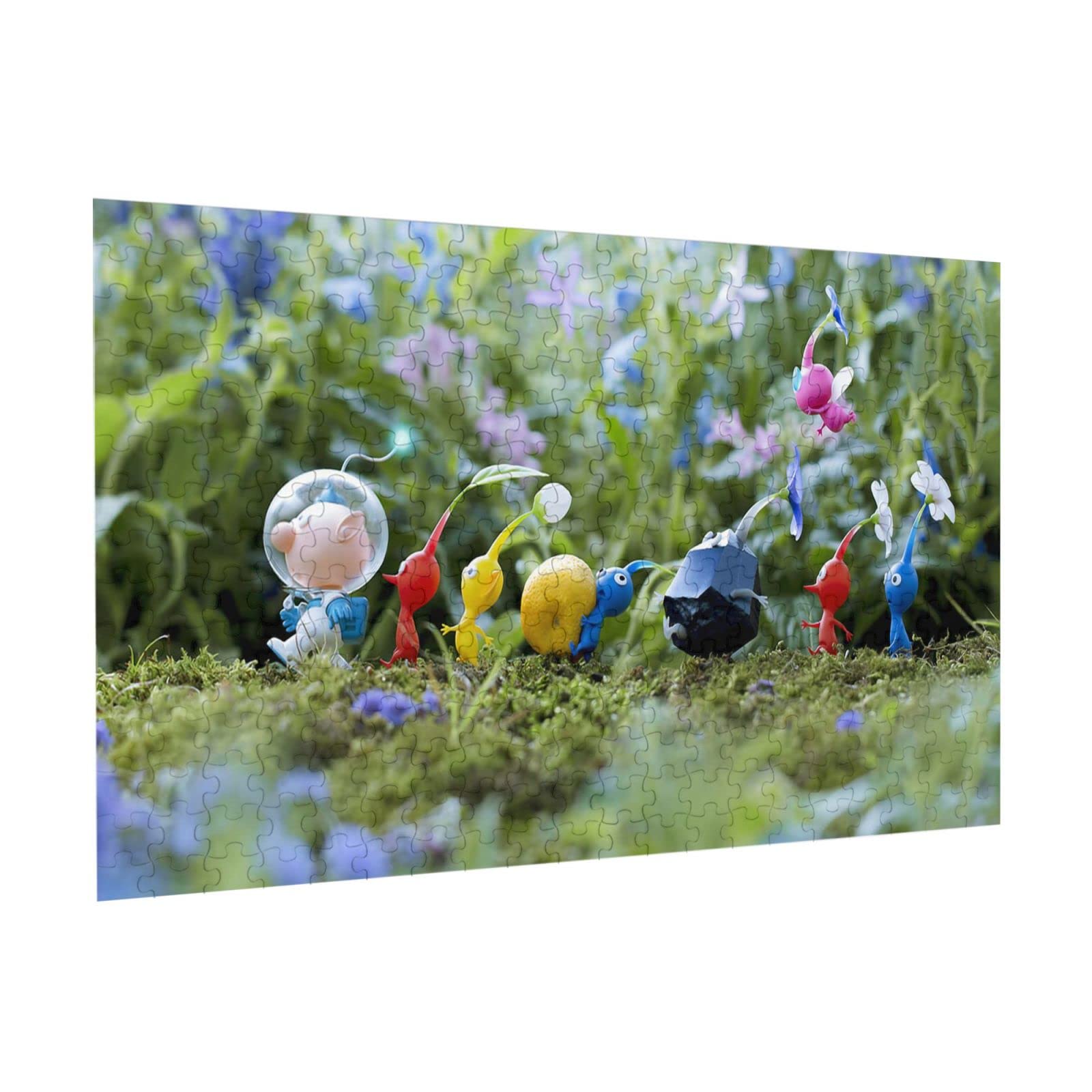 Amazon.co.jp: GNREJGFピクミン パズル 300ピース 大人用 教育 楽しい