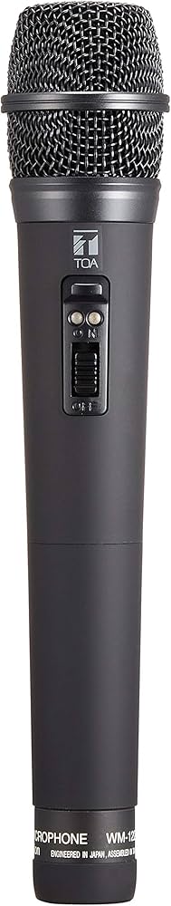 Amazon | TOA ワイヤレスマイク ハンド型 800MHz WM-1220 | ワイヤレス