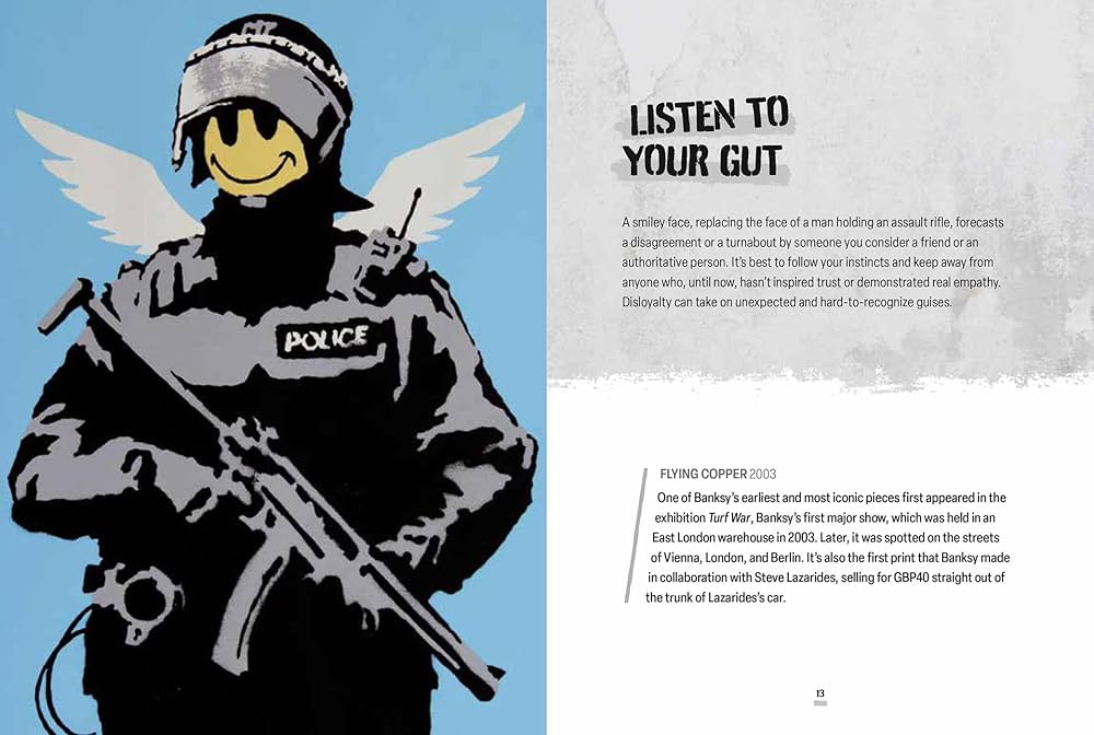 Banksy Wisdom: 40 Messages Through Street Art: Manzi, Giulia, De