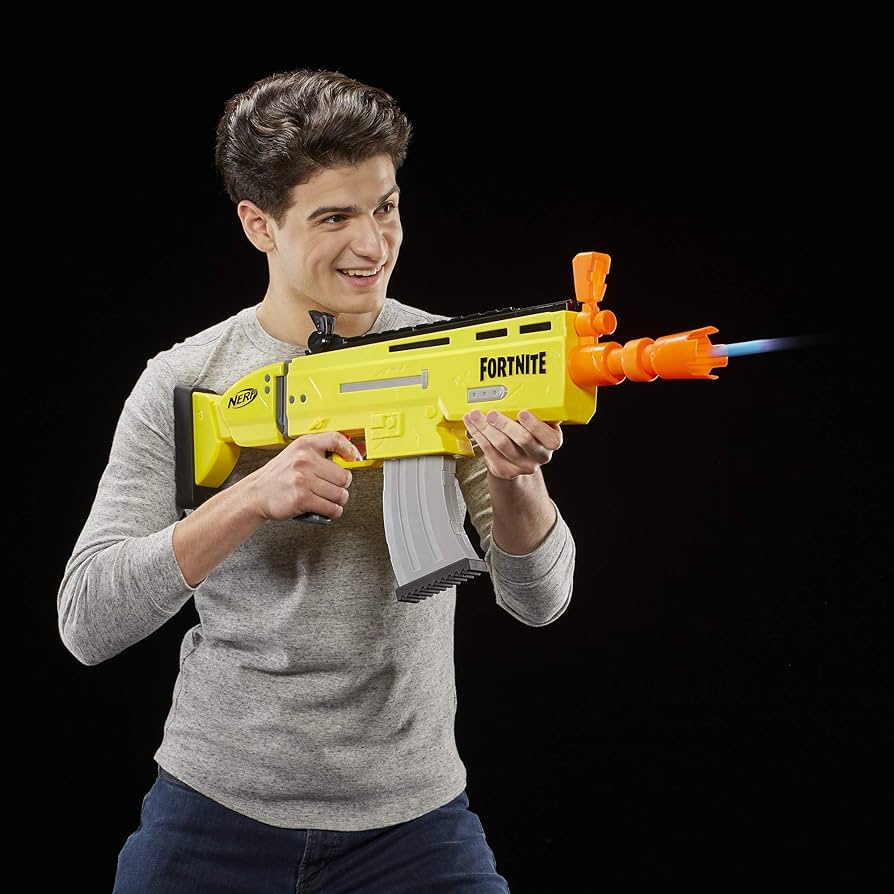 NERF FORTNITE AR-L モーター駆動ダーツブラスター2丁セット Amazon.co