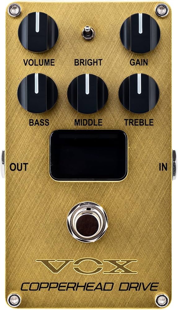 Amazon.com: Vox - VE-CD VALVENERGY - COPPERHEAD DRIVE Effects