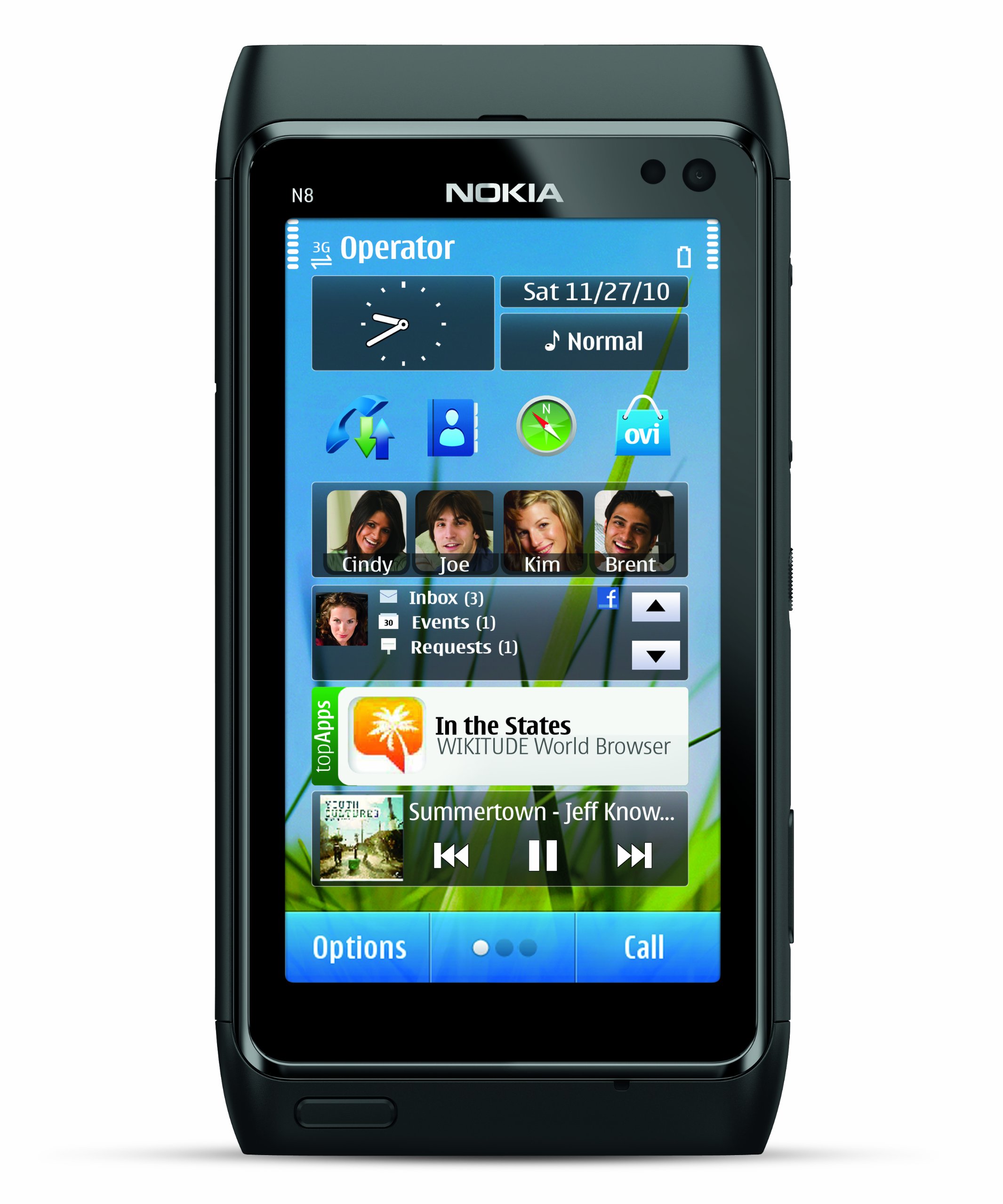 Amazon | Nokia N8 Unlocked GSM Touchscreen Phone Featuring GPS