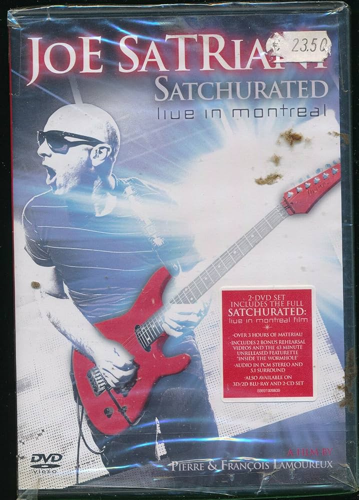 Amazon.com: Satchurated: Live In Montreal : Joe Satriani, Jeff