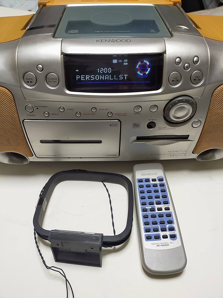 Amazon.co.jp: KENWOOD ケンウッド JVC MDX-F3-Y イエロー MD