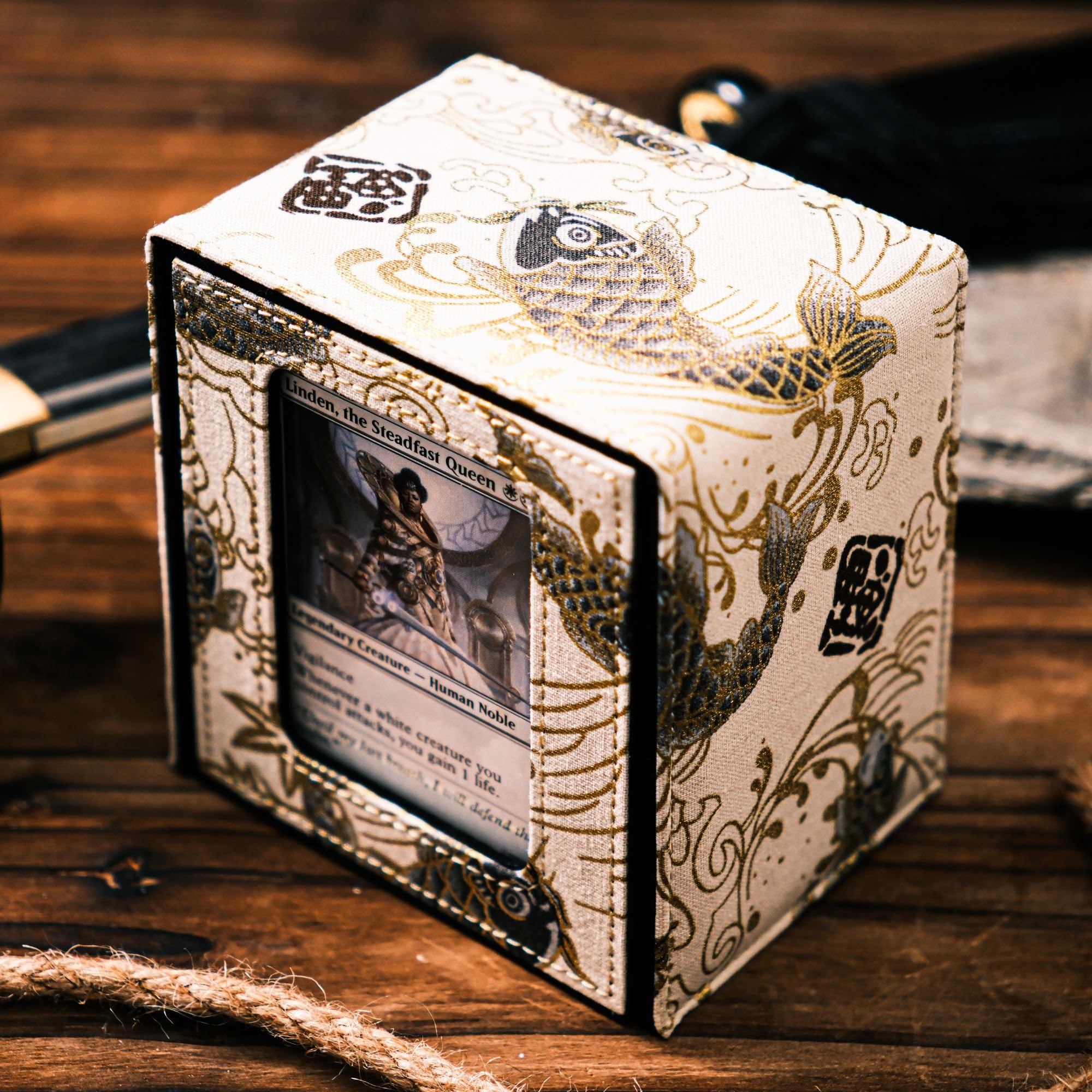 Amazon.com: KakapopoTCG The Shogun Deckimono: a Kimono Deck Box