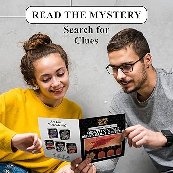 Amazon.com: Murder Mystery Party | Classic Mystery Jigsaw Puzzle