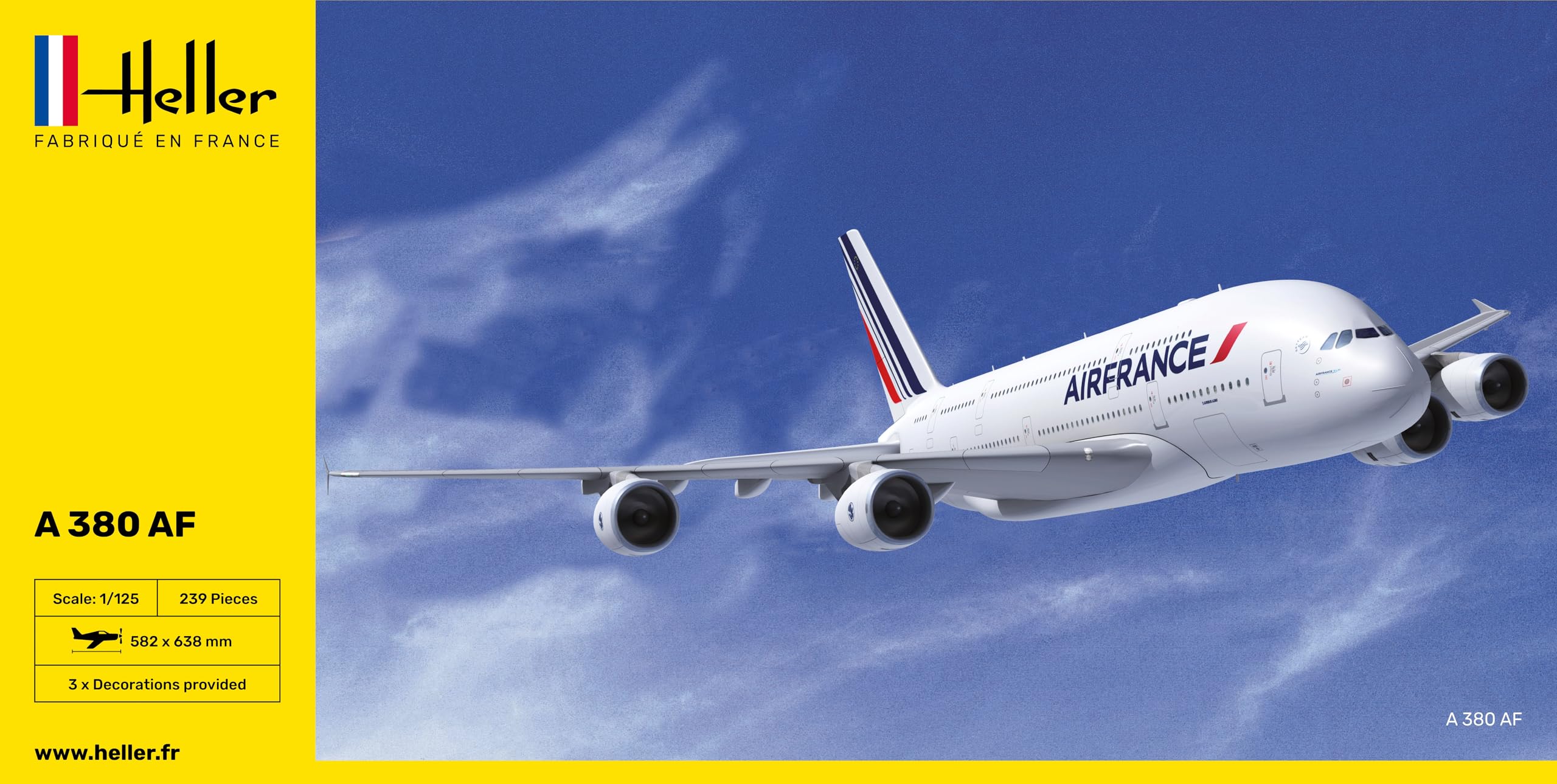 Amazon | 1/125 エアバス A380 エールフランス プラモデル