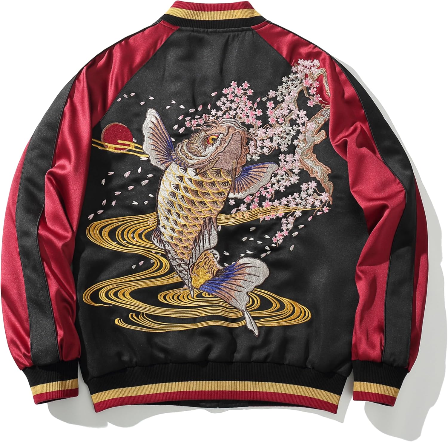 Amazon.co.jp: East Rain FUN228 Japanese Pattern Skajan Embroidered