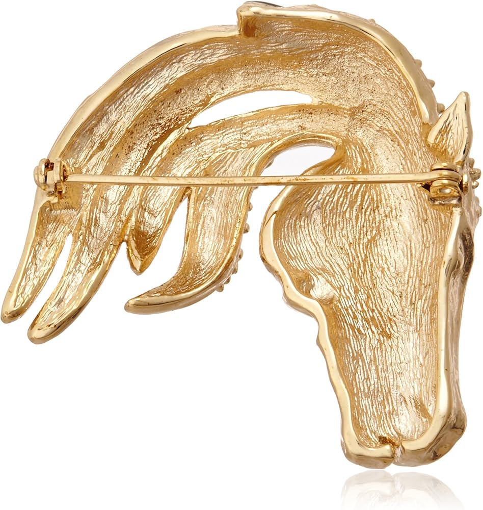 Amazon | [グロッセ] Grosse Brooch 馬 [保証書付] GJ30255 | ブローチ
