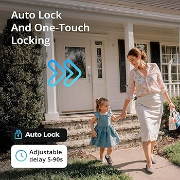Miko Group Keypad & Fingerprint Keyless Entry Front Door Lock with