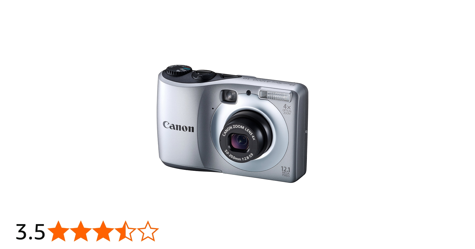 Amazon | Canon デジタルカメラ PowerShot A1200 シルバー PSA1200(SL