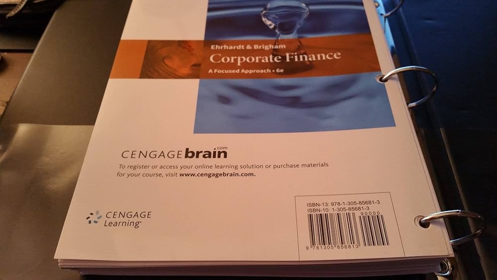 Corporate Finance: A Focused Approach: 9781305637108: Economics