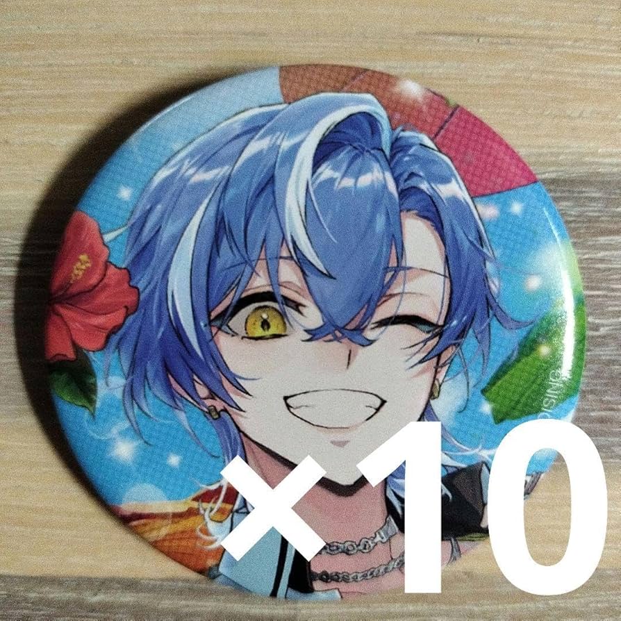 Amazon.co.jp: しゃるろ CHERRY SUMMER クロノヴァ 缶バッジ 第1弾 10