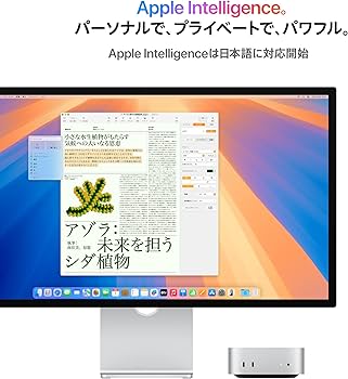Amazon.co.jp: Apple 2024 Mac mini 10 コア CPU、10 コア GPU の M4