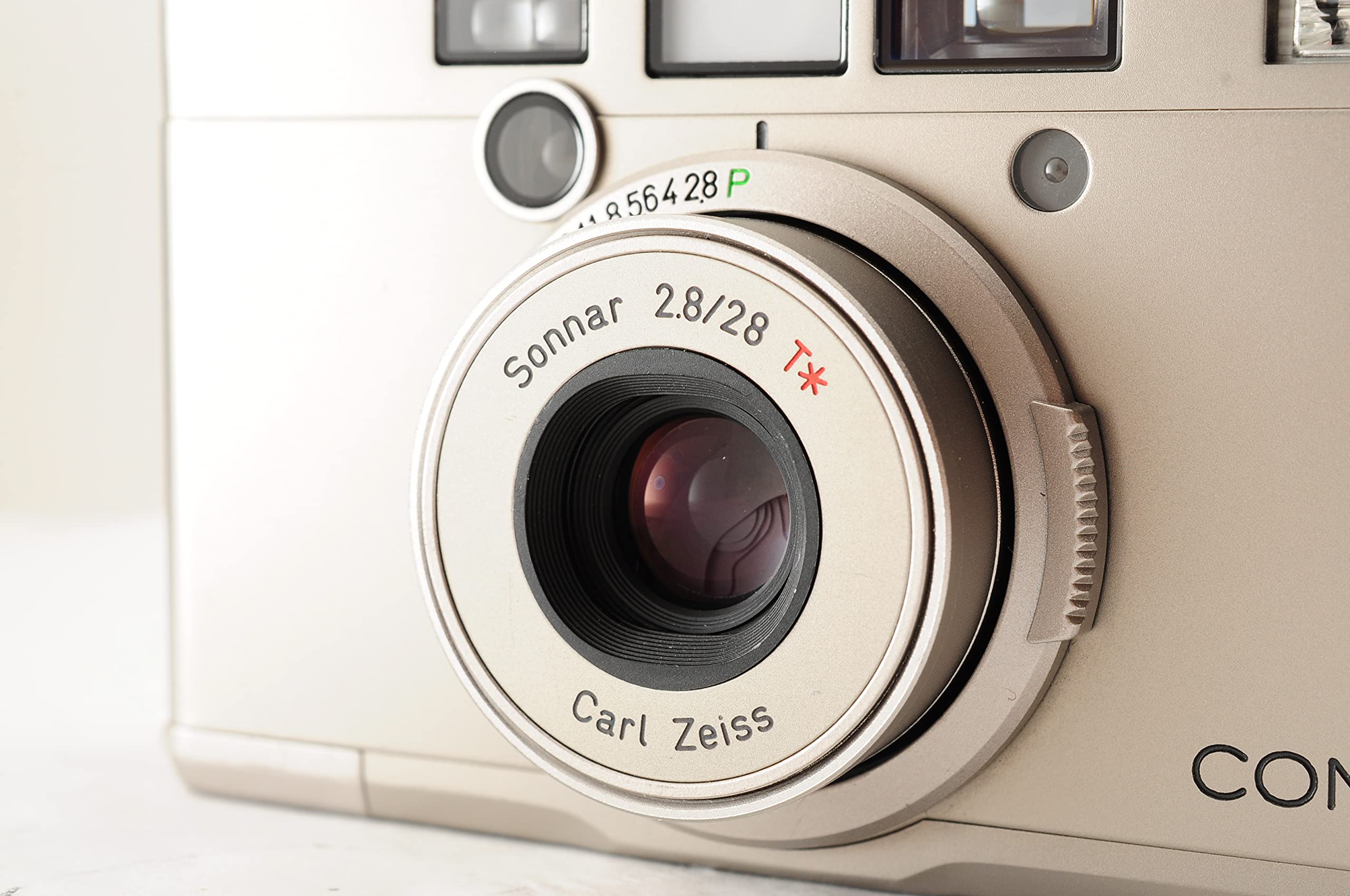 未使用☆初期保証！Contax Tix Carl Zeiss 28mm f2.8 【公式通販】