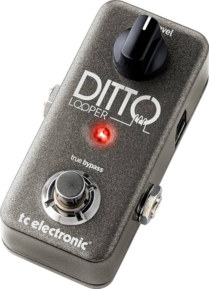 TC Electronic DITTO LOOPER Highly Intuitive Looper Pedal with 5