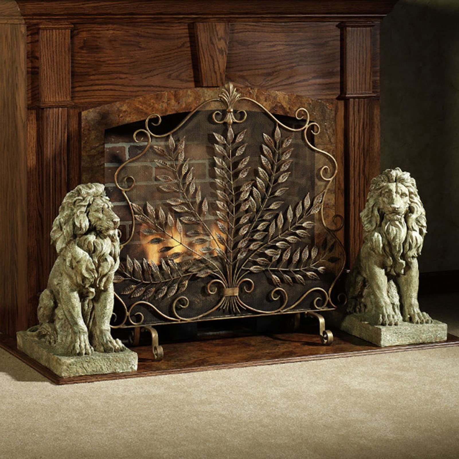 Amazon.co.jp: ファイヤースクリーン 小型ファイヤースクリーン 85