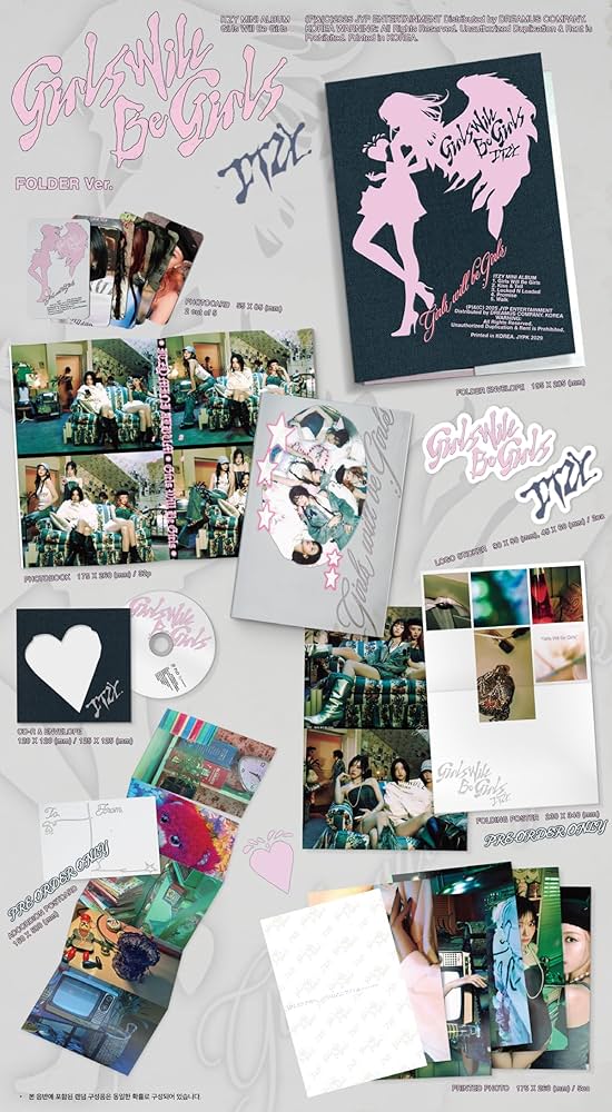 Amazon.co.jp: イッジ ITZY Girls Will Be Girls [Folder Ver