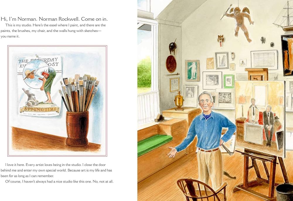 Hi, I'm Norman: The Story of American Illustrator Norman Rockwell