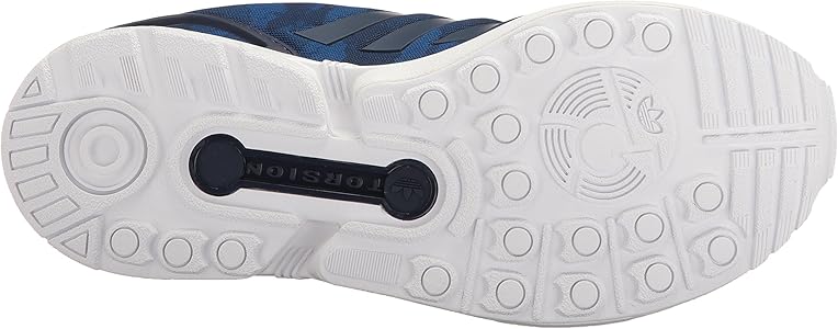 Amazon.com: adidas Originals ZX Flux J Sneaker, White/White/White