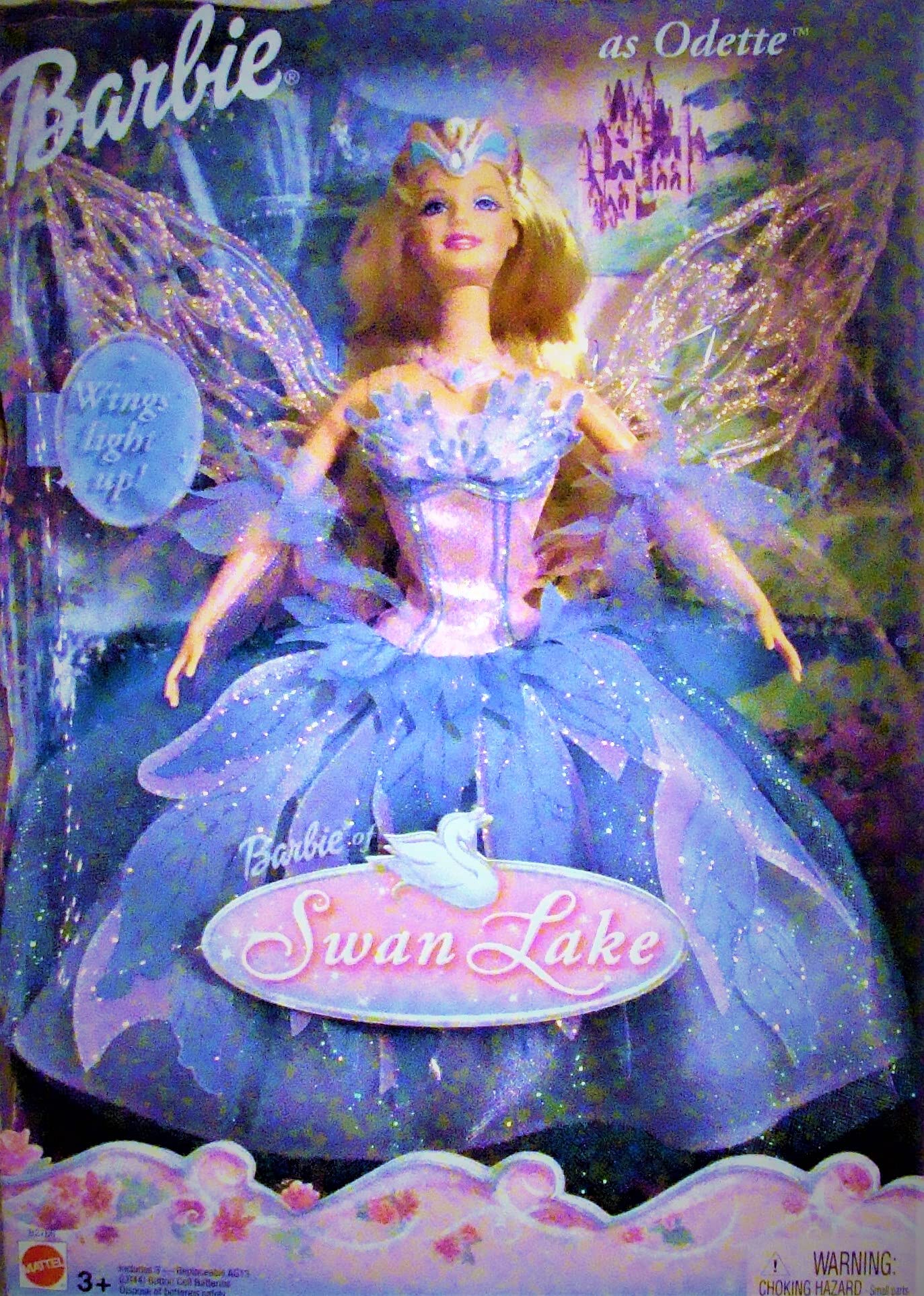 Amazon.co.jp: Swan Lake Barbie Doll as ODETTE w Light Up Wings
