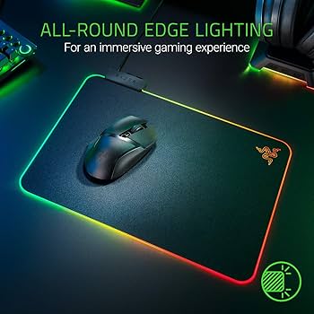 Amazon.co.jp: Razer Firefly V2 ゲーミングマウスパッド ハード