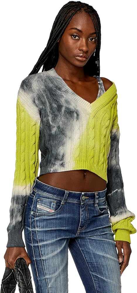 Amazon | [Diesel] [ディーゼル] レディース ニット M-JANEL