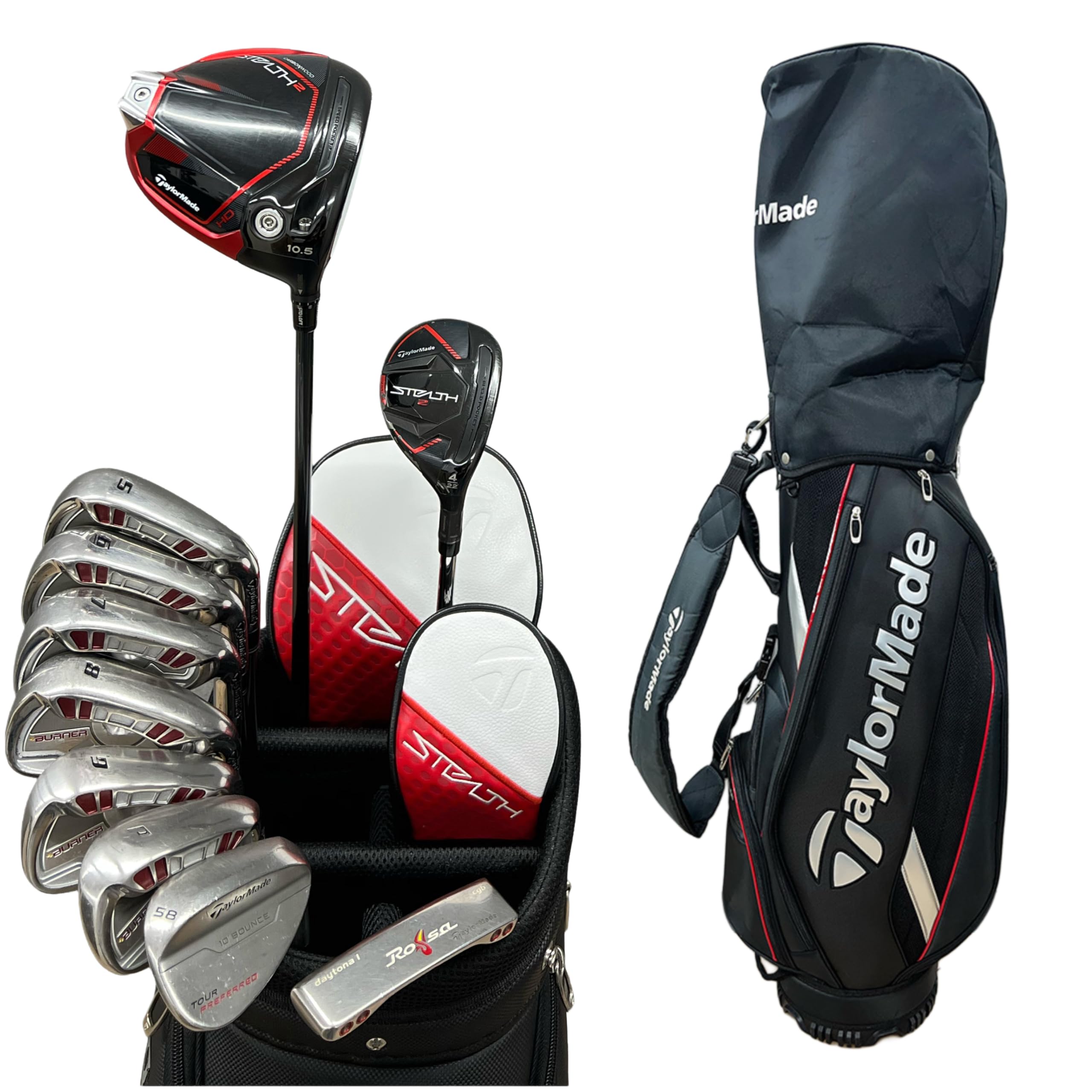 Amazon.co.jp: 【中古】ゴルフクラブセット メンズ テーラーメイド