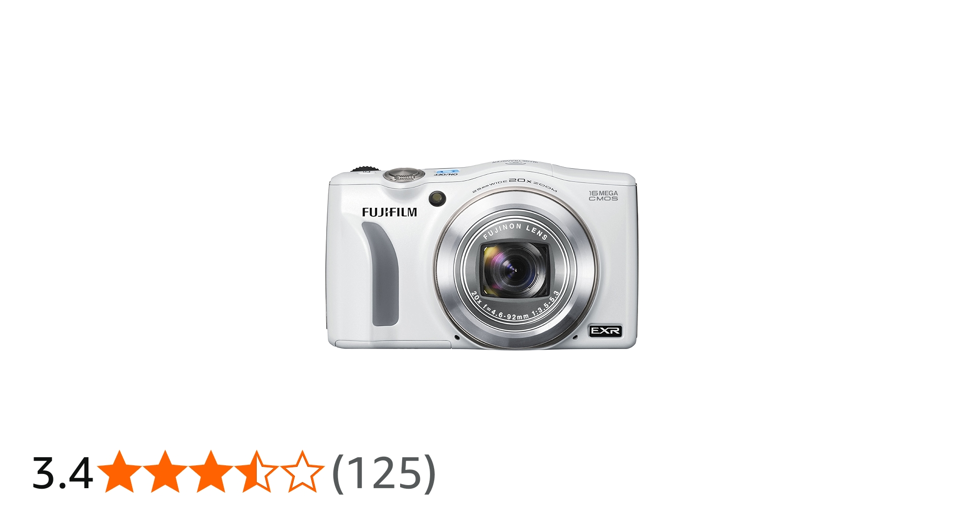 Amazon | FUJIFILM デジタルカメラ FinePix F800EXR 光学20倍 ホワイト