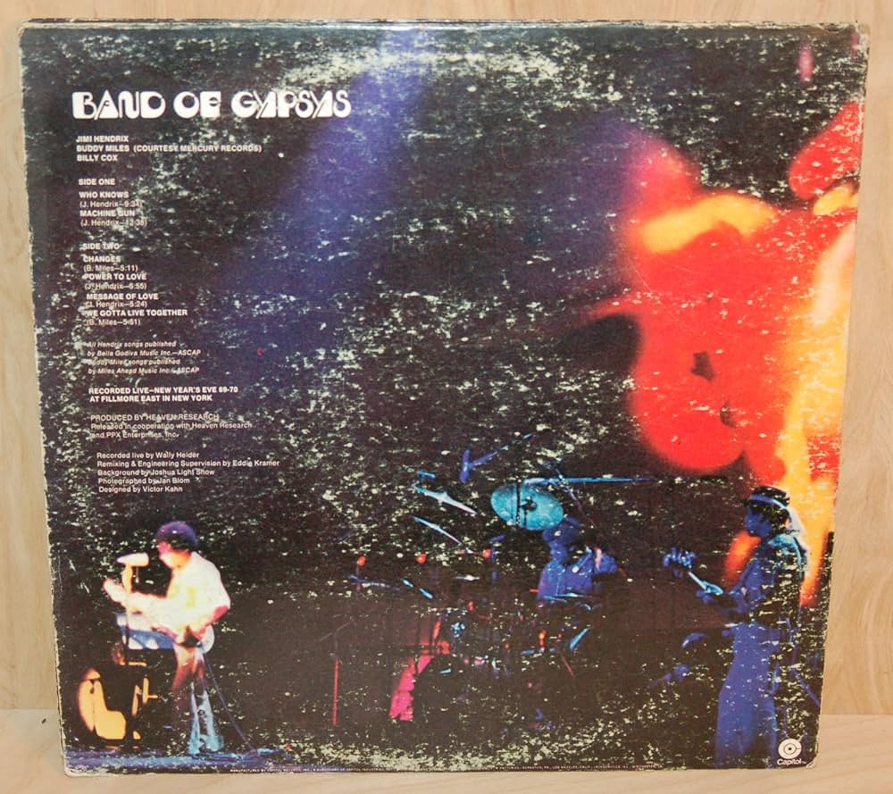 Jimi Hendrix - Band Of Gypsys - Amazon.com Music