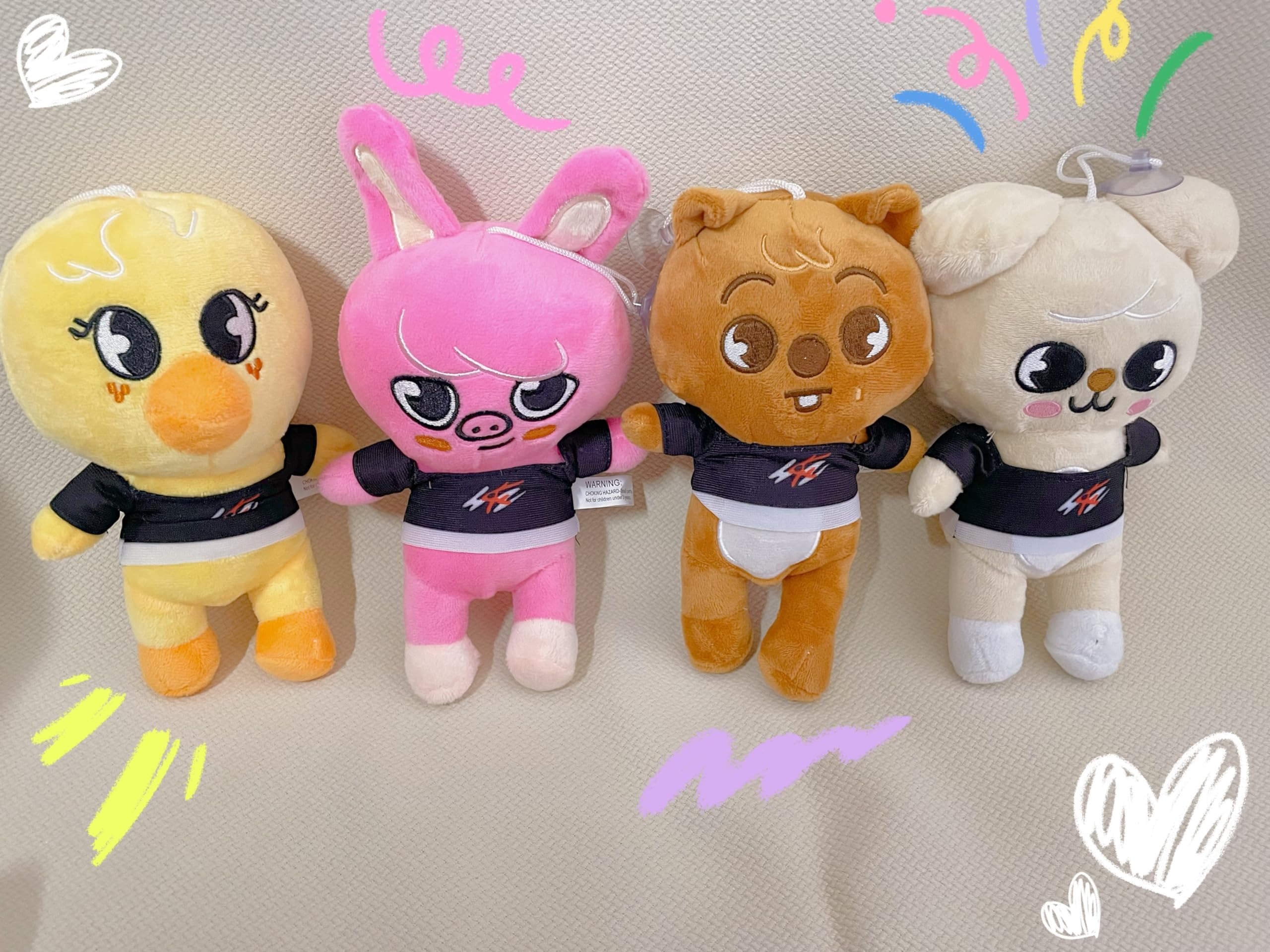 Amazon.co.jp: Skzoo ぬいぐるみ かわいい ぬいぐるみ ソフト