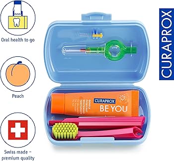 Amazon.com : Curaprox Travel Kit - CS 5460 Toothbrush with 'Be You