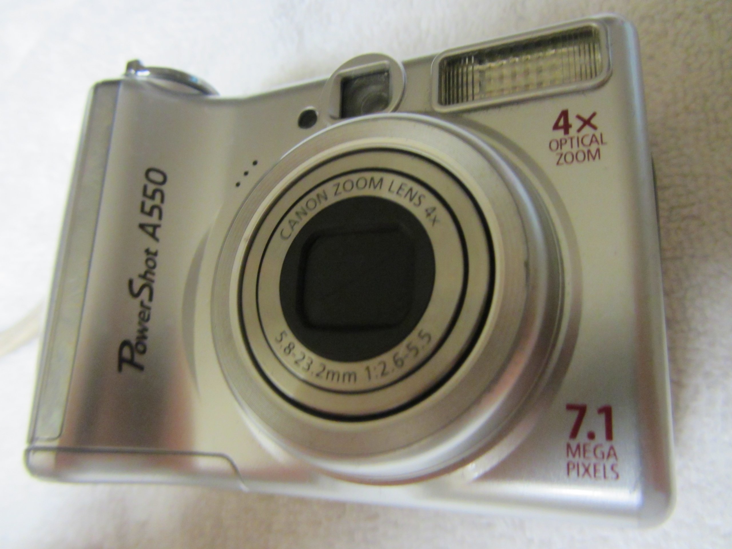 Amazon.com : Canon PowerShot A550 7.1MP Digital Camera with 4x