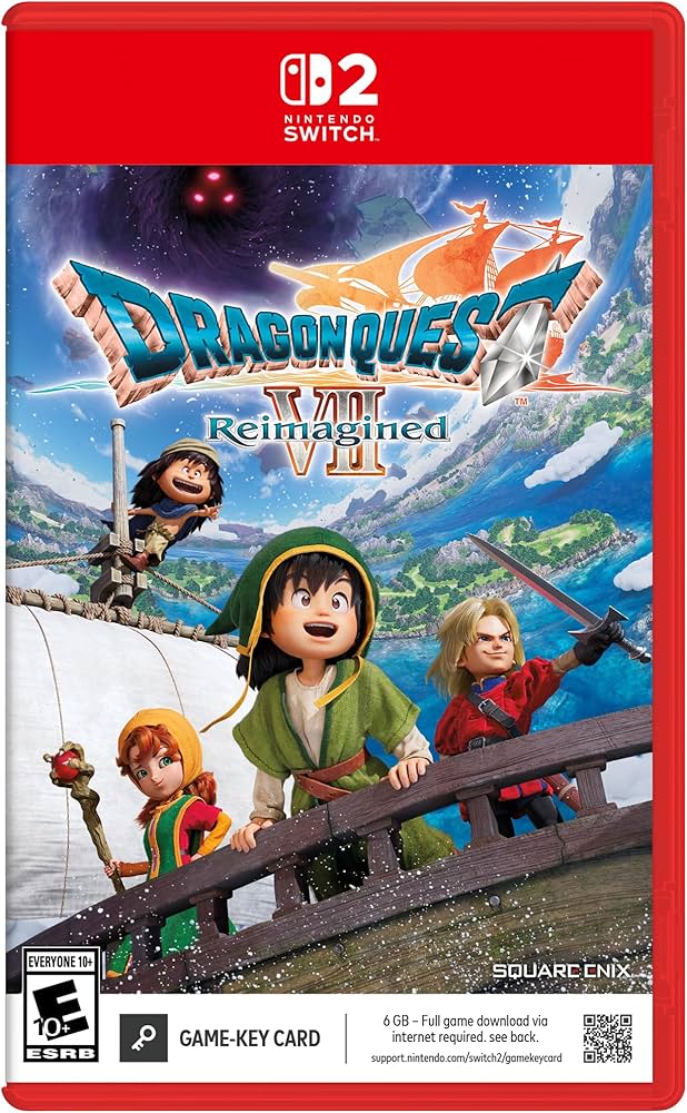 Amazon.co.jp: DRAGON QUEST VII Reimagined (Game-Key Card) (輸入版