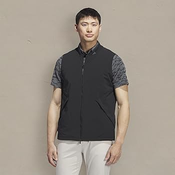 adidas Men's Ultimate365 Tour Frostguard Padded Vest, Black, Small