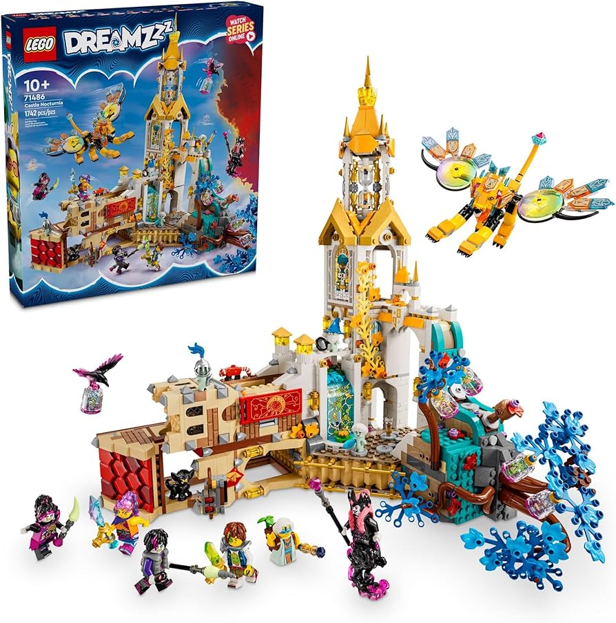 Amazon.com: LEGO DREAMZzz Castle Nocturnia Building Toy - Pretend