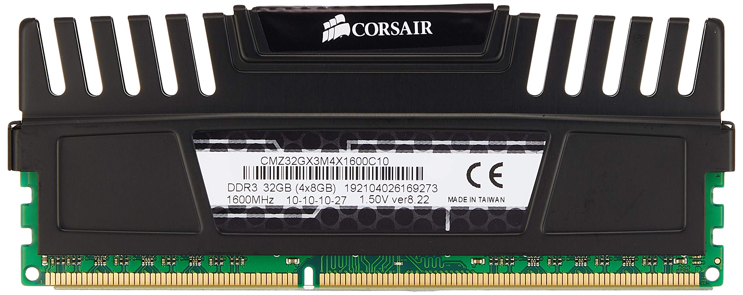 Corsair CMZ32GX3M4X1600C10 Vengeance 32GB (4x8GB) DDR3 1600 MHz