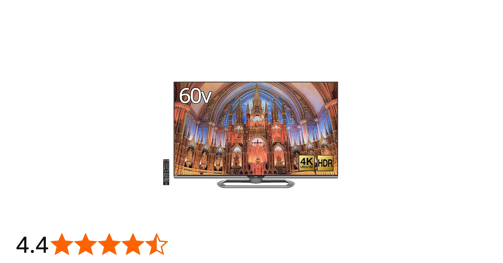 Amazon | シャープ 60V型 4K 液晶テレビ AQUOS 4K LC-60US30 | テレビ 通販