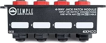 Amazon.co.jp: Temple Audio 4-Way Jack Patch Module : Musical