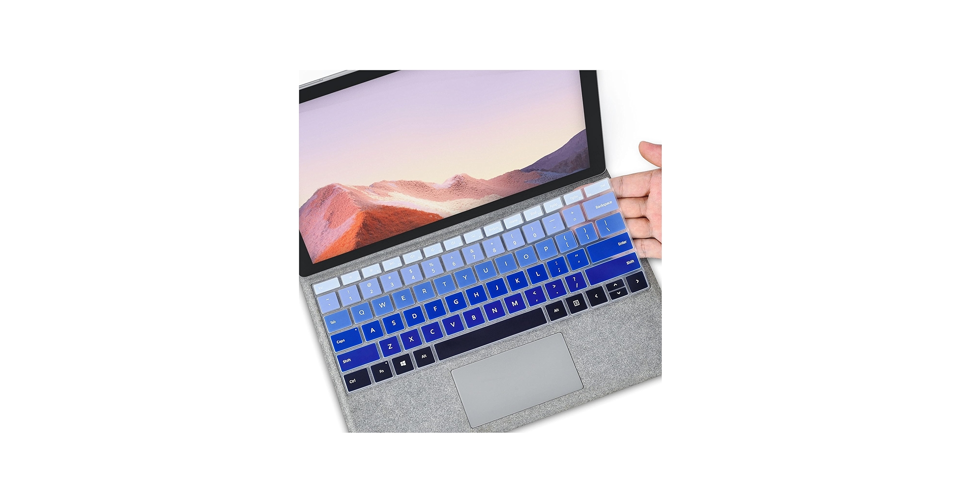 Amazon.com: CaseBuy Keyboard Cover for Microsoft Surface Pro 7