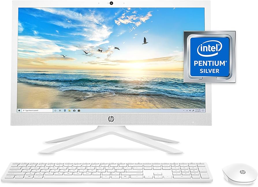 Amazon.com: HP 21 All-in-One PC, Intel Pentium Silver J5040 Quad