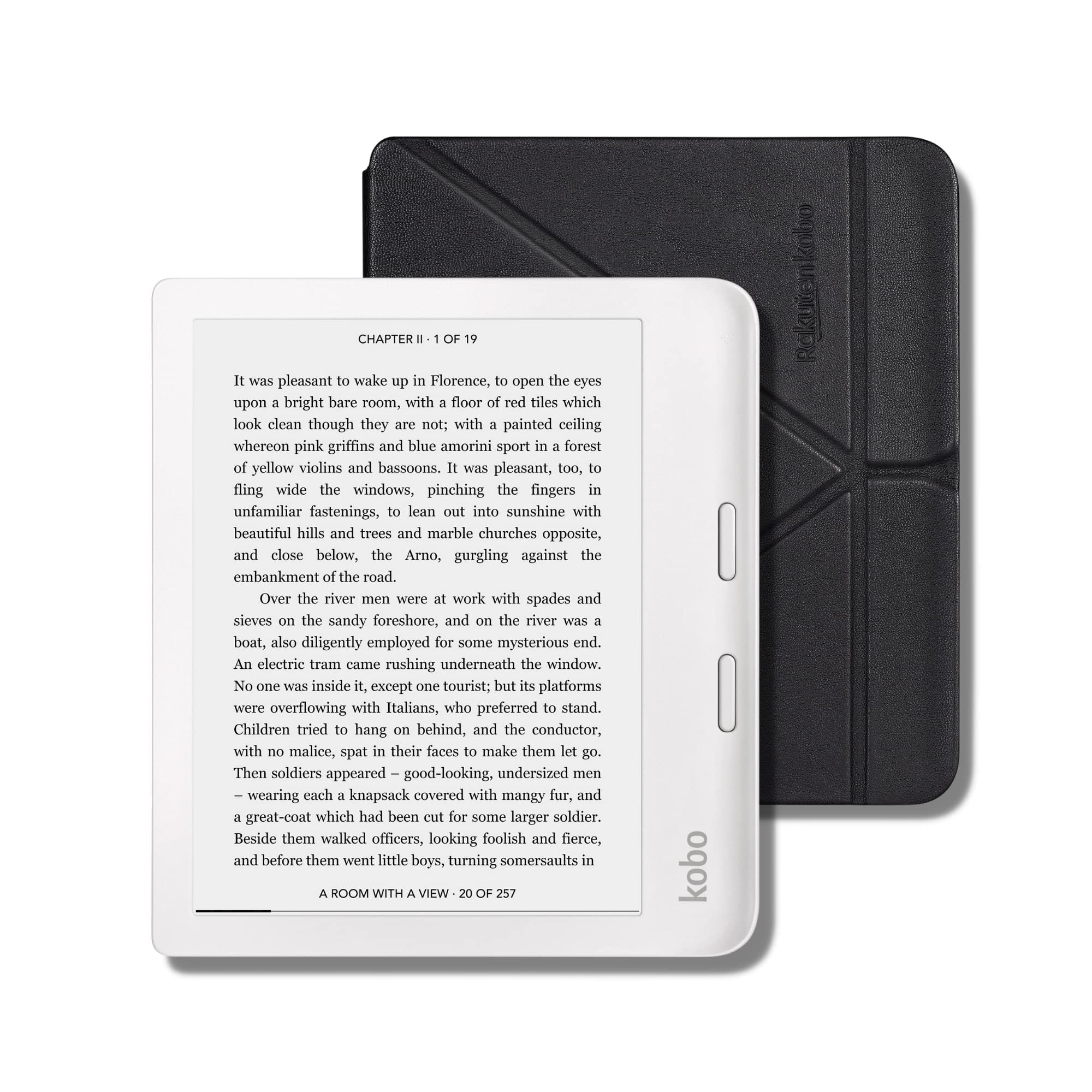 Amazon.com: Kobo Libra 2 White Bundle with Black SleepCover
