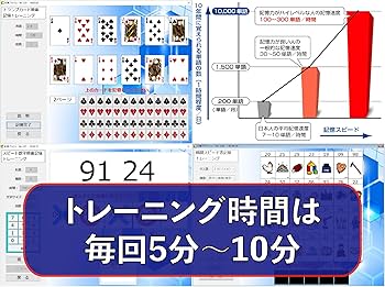 Amazon | 記憶力 トレーニング ソフト【記憶フラッシュ】記憶術 能力