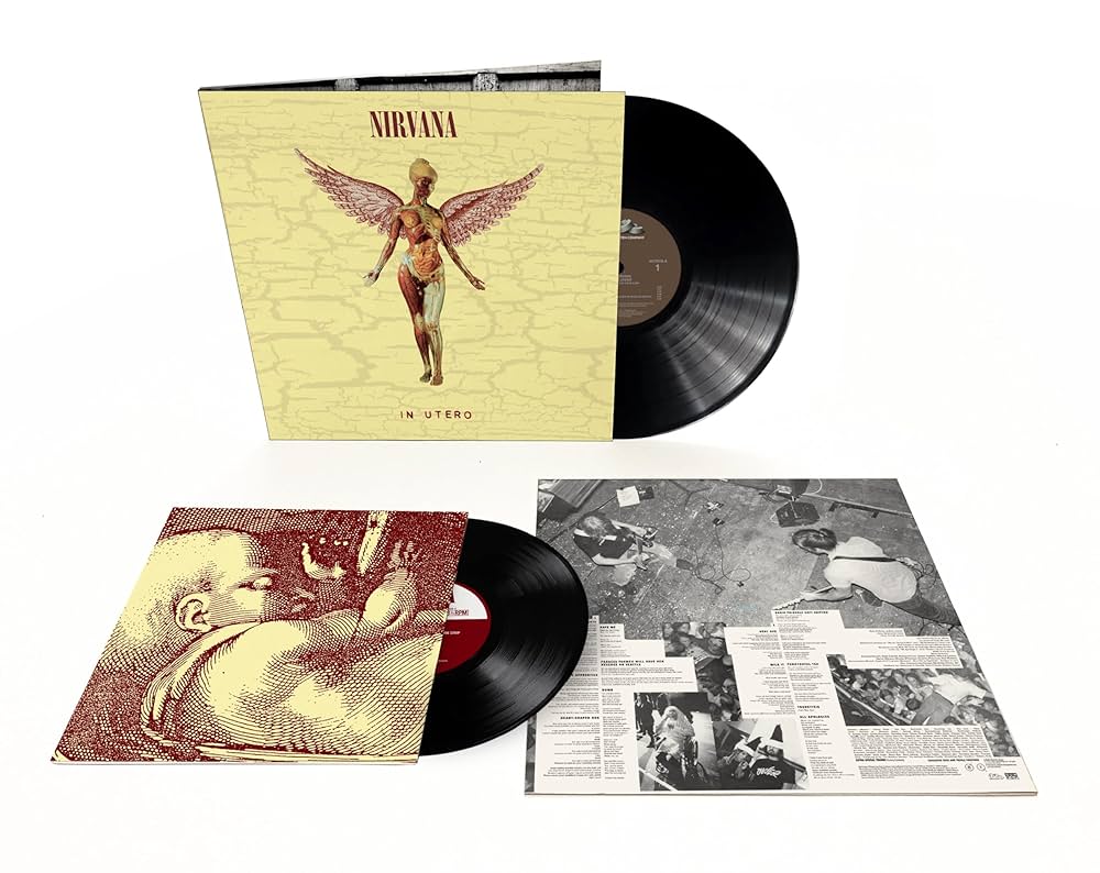 Amazon.com: In Utero (30th Anniversary LP+10 inch): CDs & Vinyl