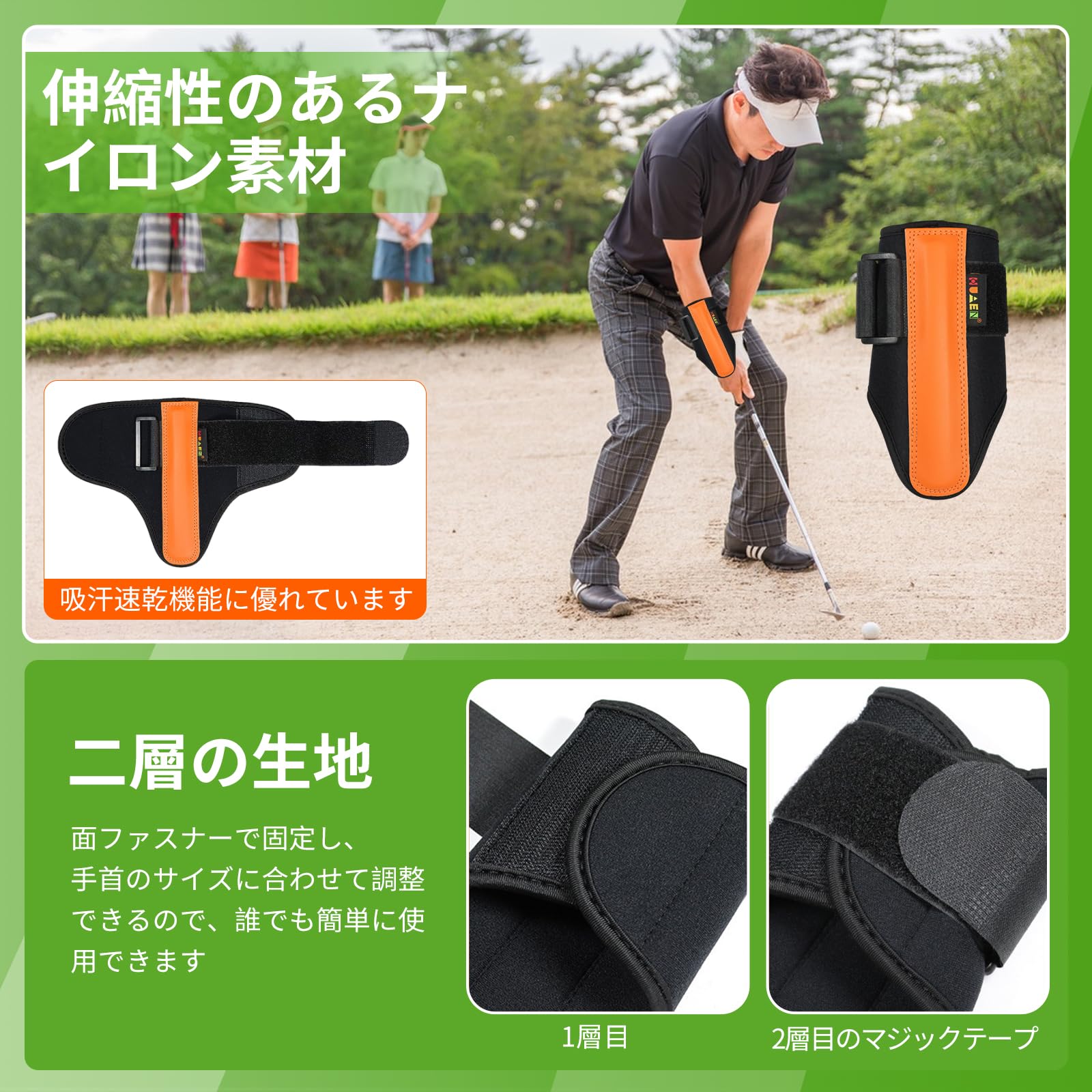 Amazon | happykau ゴルフ練習器具 スイング矯正 ゴルフ スイング練習